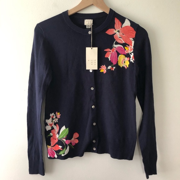 a new day Sweaters - A New Day Floral Cardigan NWT